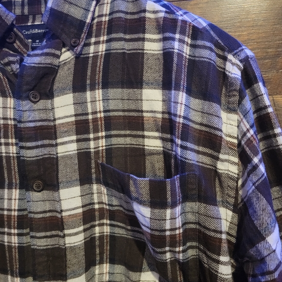 Croft & Barrow Plaid Front Button Shirt - Picture 11 of 11